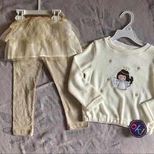 NWT 2pc, 3T OK! Angel set
